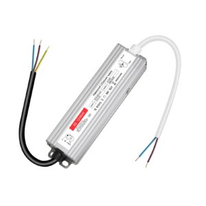 Transformator LED 12V 5A, Sursa de Alimentare Impermeabila pentru Benzi si Lampi - IP67, 60W