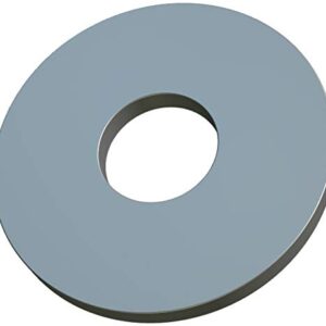 Saiba Plata din Otel Inoxidabil A2, M16, ISO 7093, DIN 9021 - M16 (17 x 50 mm)