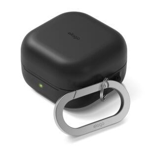 Husă din silicon elago compatibilă cu Samsung Galaxy Buds 4 Pro – neagră