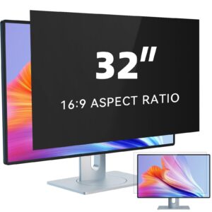 Folie de Protectie cu Confidentialitate pentru Monitoare de 32 Inch - Anti Lumina Albastra