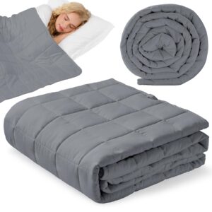 Pătură ponderată 9kg 155x220cm, pentru somn profund, anti-stres, pătură de relaxare pentru adulți – 9kg 155x220cm
